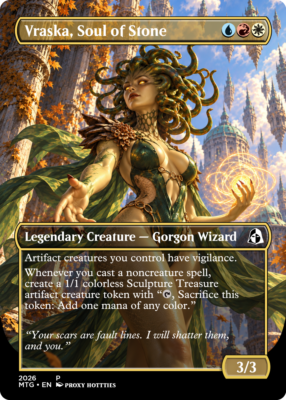 Vraska, Soul of Stone Swimsuit Proxy