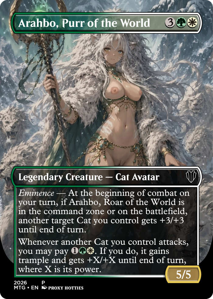 Arahbo, Roar of the World NSFW Proxy — Secret Listings