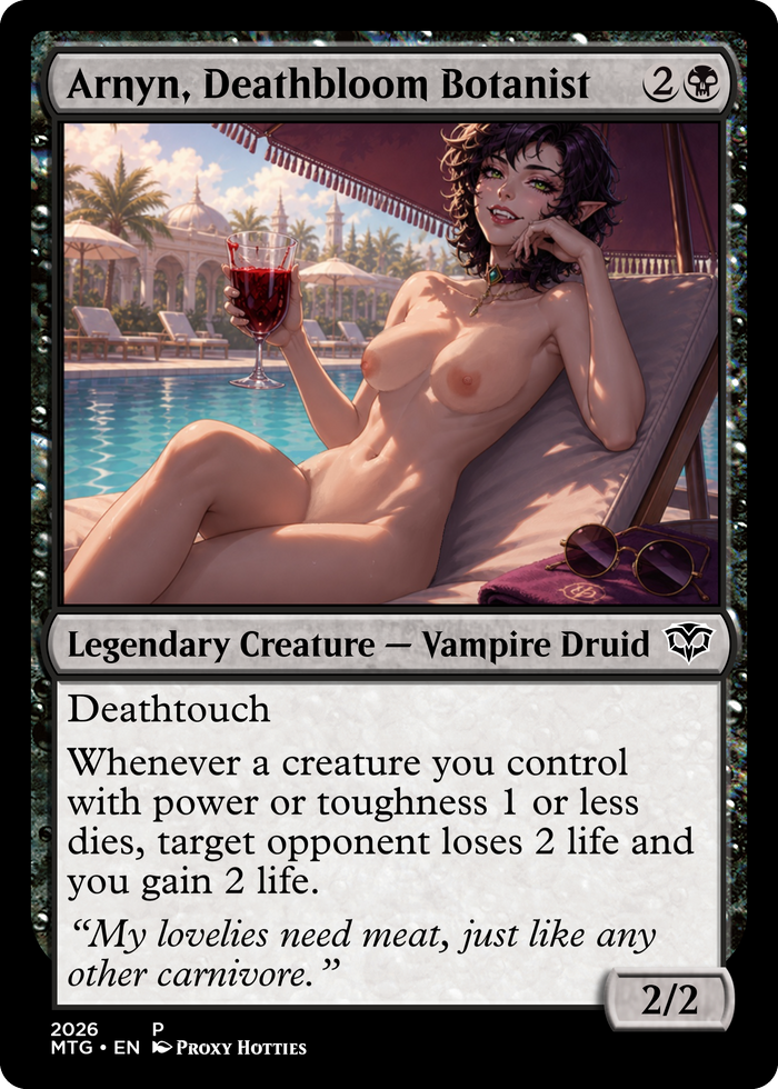 Aryn, Deathbloom Botanist NSFW Proxy — Secret Listings