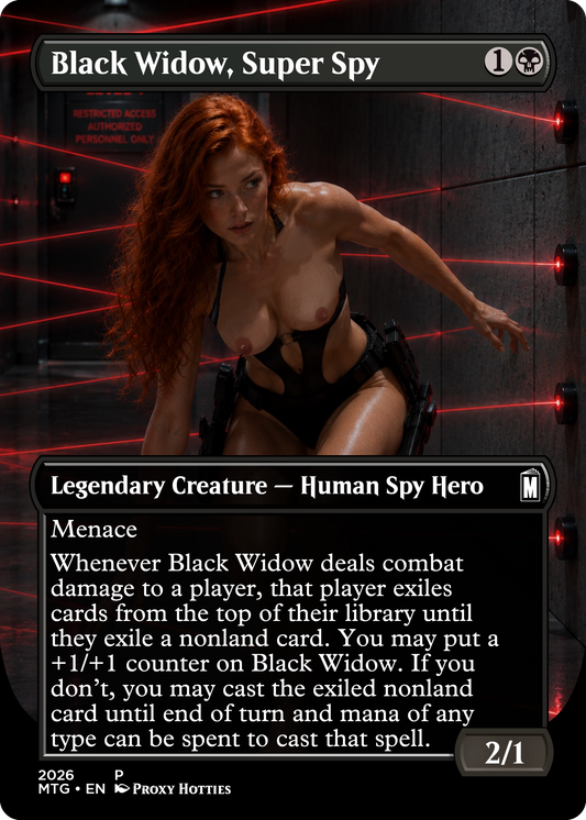 Black Widow, Super Spy NSFW Proxy