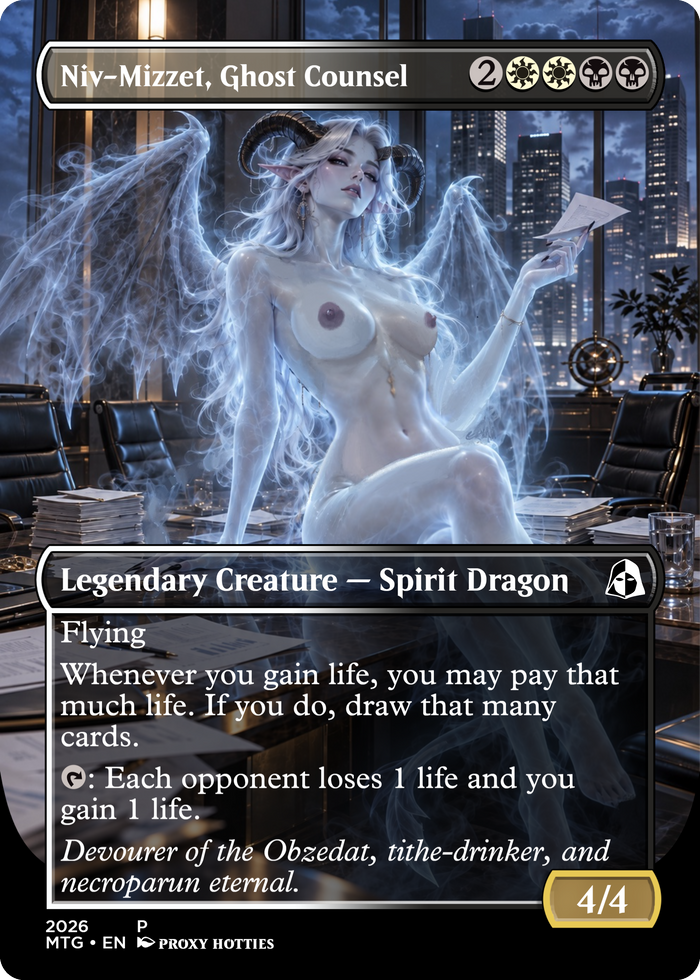 Niv Mizzet Ghost Counsel NSFW Proxy — Secret Listings