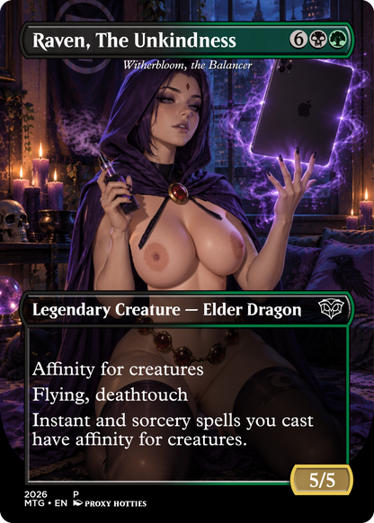 Witherbloom, the Balancer(Adult Raven) NSFW Proxy