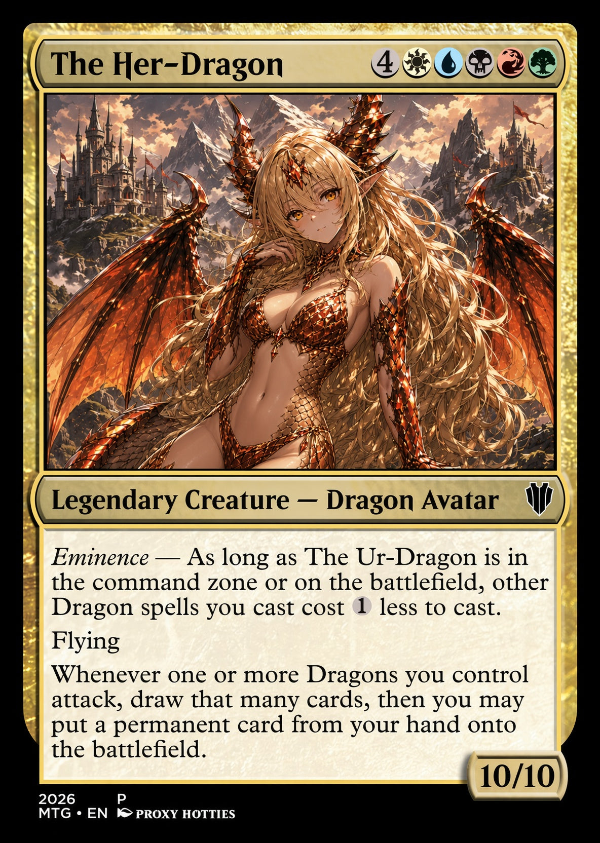 The Ur-Dragon Swimsuit Proxy
