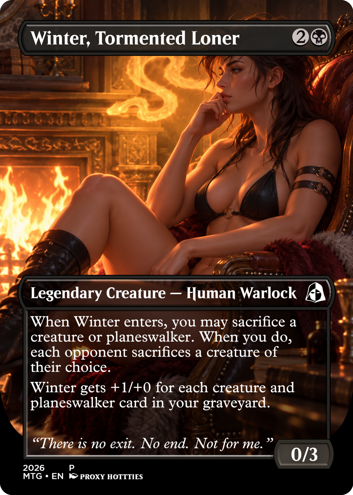 Winter, Tormented Loner Swimsuit Proxy